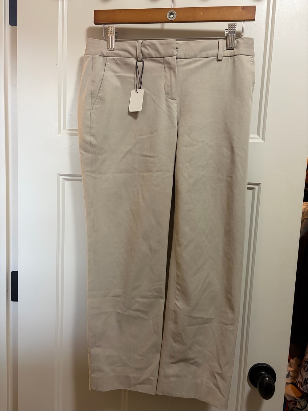 Elie Tahari Light Cream Dress Pants